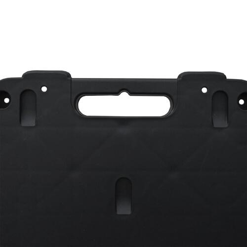 Transportvogn 58x38x12 cm PP sort