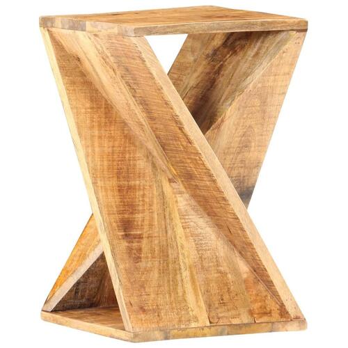 Sidebord 35x35x55 cm massivt mangotræ