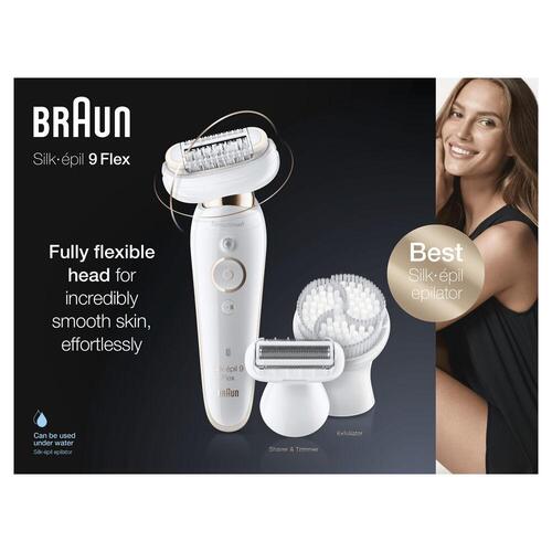 Elektrisk hårfjerner Braun Silk-Épil 9 Wet&Dry