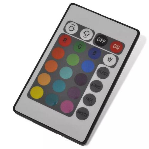 LED-akvarielampe med boblefunktion 94 cm RGB-farver