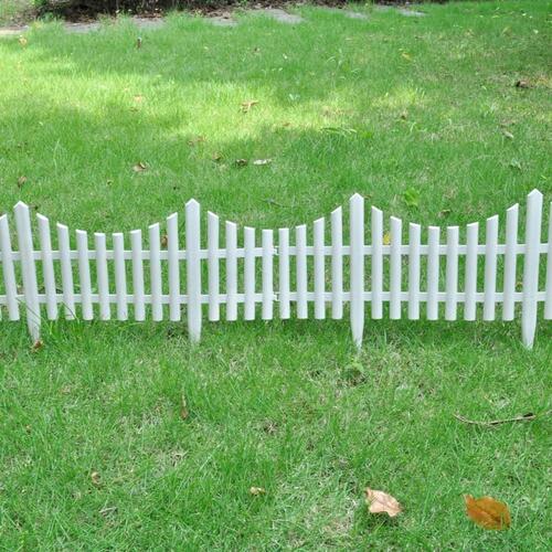 Bedhegn 17 stk. 10 m hvid