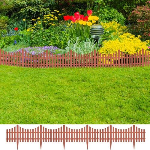 Bedhegn 17 stk. 10 m brun