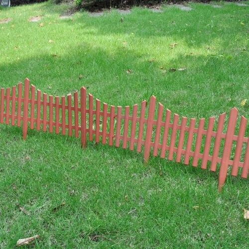 Bedhegn 17 stk. 10 m brun