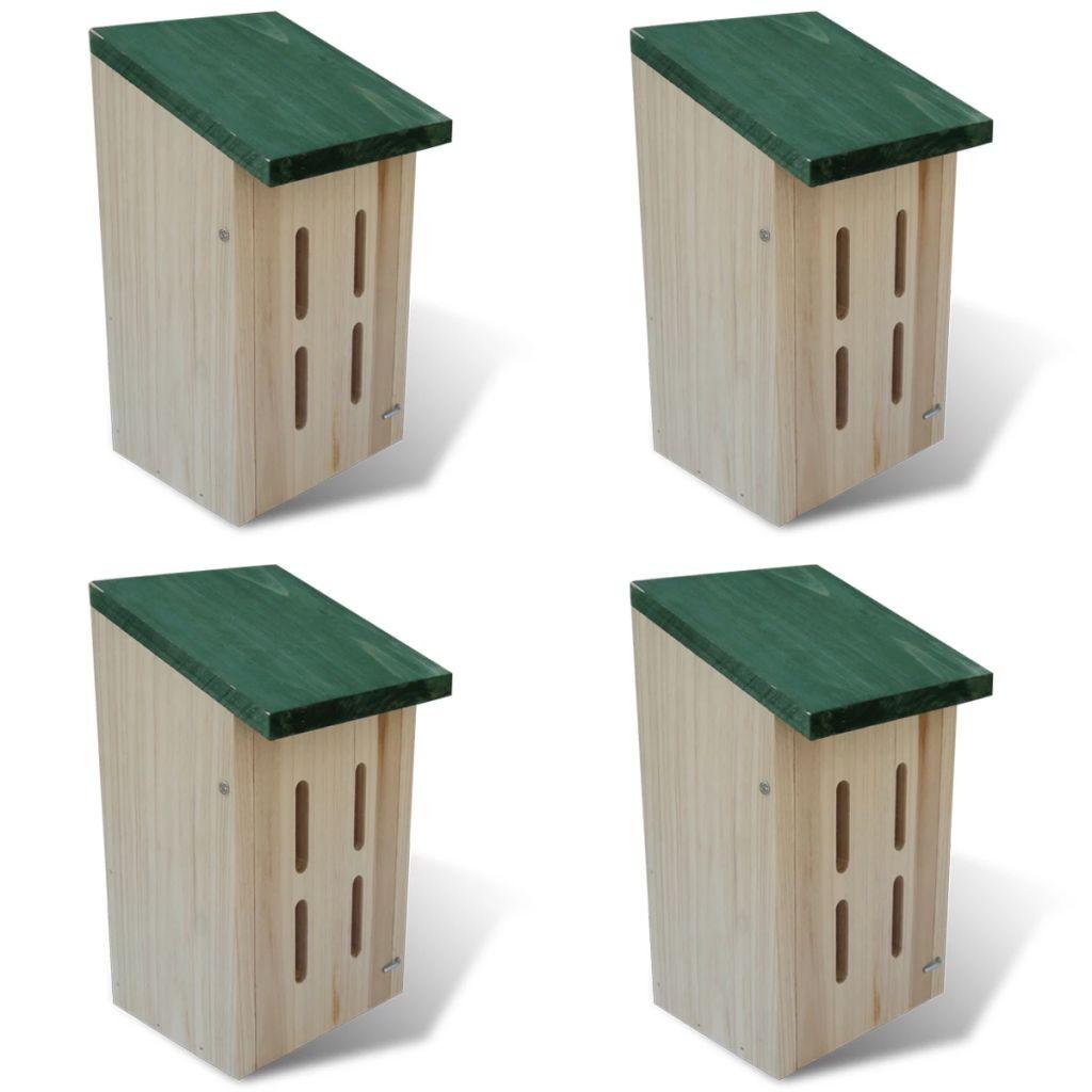 Sommerfuglehus 14x15x22 cm sæt med 4 billede