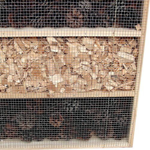 Insekthotel XXL 45,5 x 15 x 99 cm