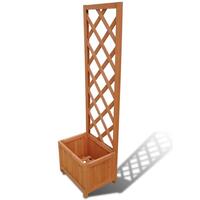 Plantekasse med espalier 40 x 30 x 135 cm