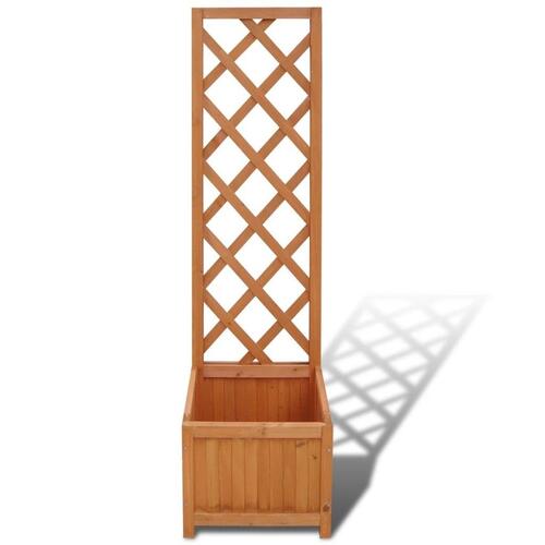 Plantekasse med espalier 40 x 30 x 135 cm