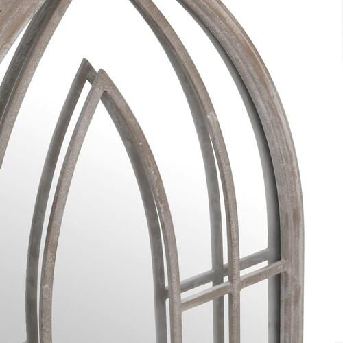 Spejl 100x45 cm jern sandfarvet