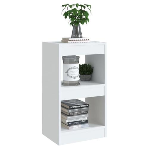 Bogreol/rumdeler 40x30x72 cm hvid