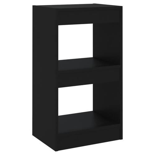 Bogreol/rumdeler 40x30x72 cm sort