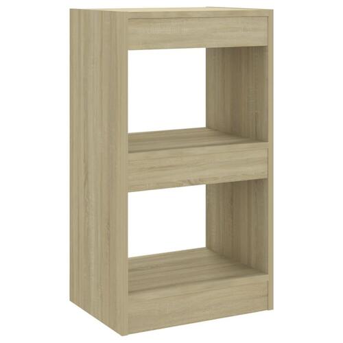 Bogreol/rumdeler 40x30x72 cm sonoma-eg