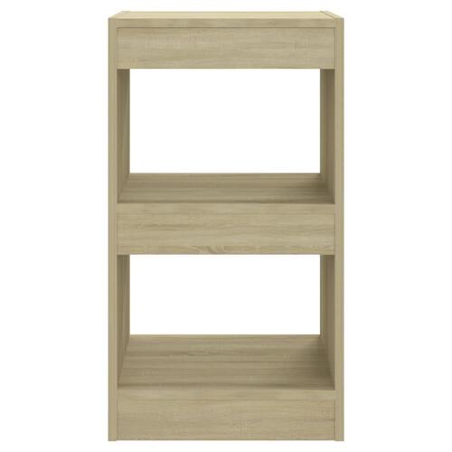 Bogreol/rumdeler 40x30x72 cm sonoma-eg