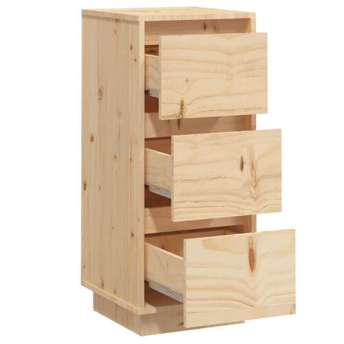 Skænk 32x34x75 cm massivt fyrretræ