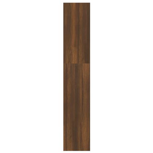 Bogreol/rumdeler 100x30x166 cm brun egetræ