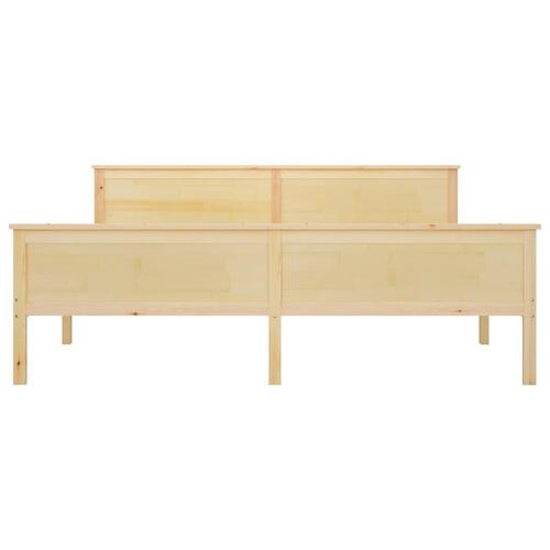 Sengeramme 180x200 cm massivt fyrretræ