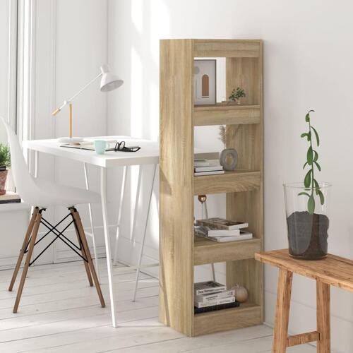 Bogreol/rumdeler 40x30x135 cm sonoma-eg