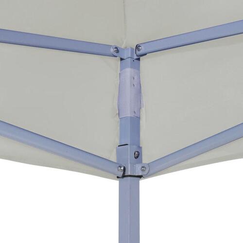 Telt 3x3 m foldbart cremefarvet