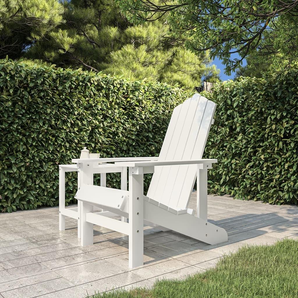 Adirondack-havestol HDPE hvid