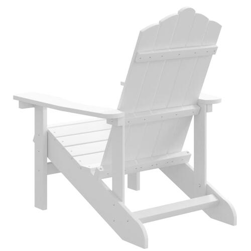 Adirondack-havestol HDPE hvid