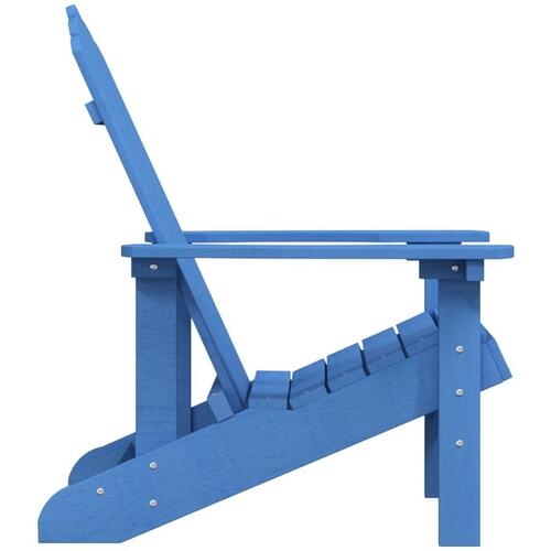 Adirondack-havestol HDPE blå