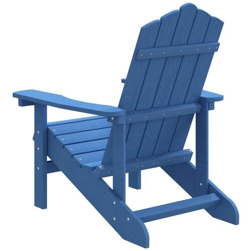 Adirondack-havestol HDPE blå