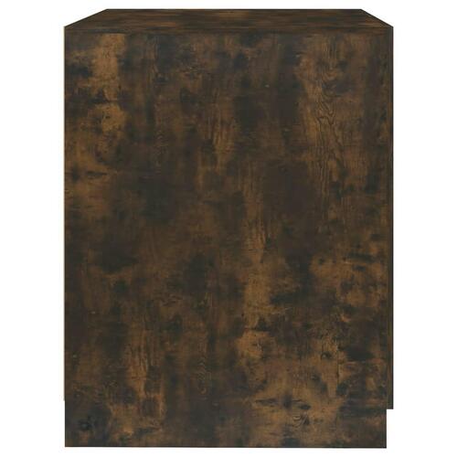 Vaskemaskineskab 71x71,5x91,5 cm røget egetræsfarve