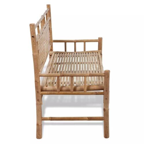 Havebænk 120 cm bambus