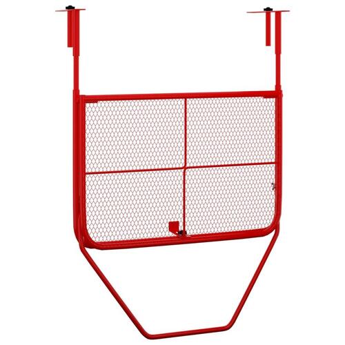 Altanbord 60x40 cm stål Rød