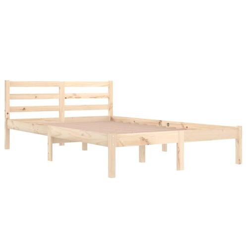 Sengeramme 120x200 cm massivt fyrretræ