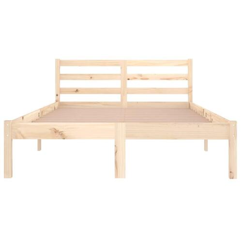 Sengeramme 120x200 cm massivt fyrretræ