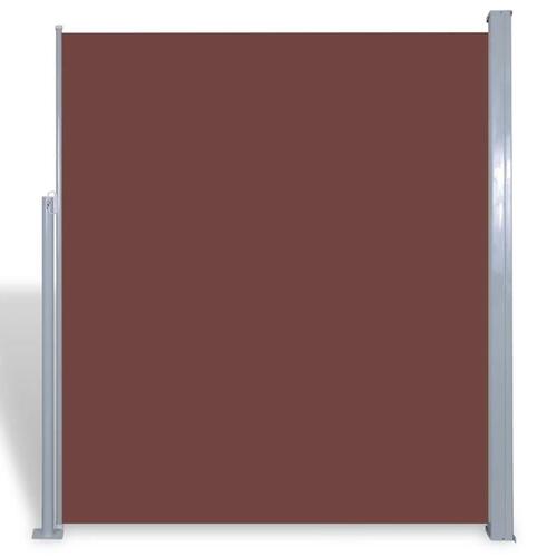 Sidemarkise til terrasse 160x300 cm brun