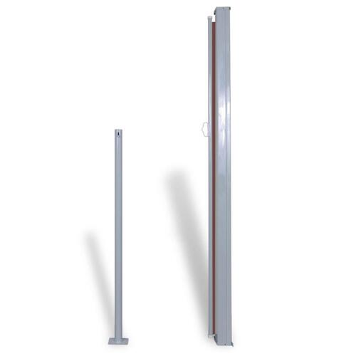 Sidemarkise til terrasse 160x300 cm brun