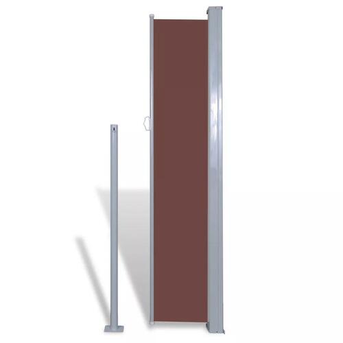 Sidemarkise til terrasse 160x300 cm brun