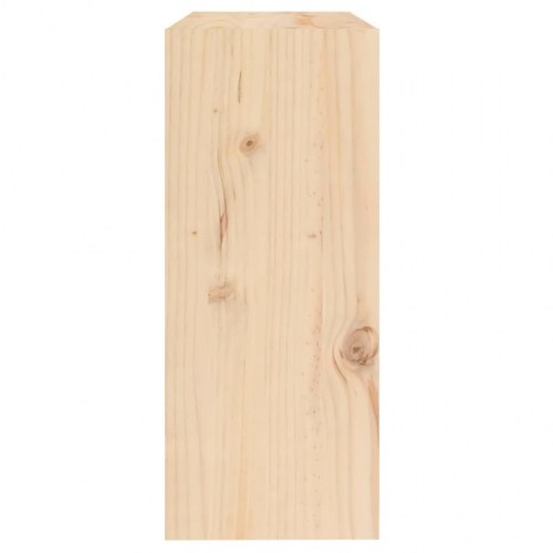 Bogreol/rumdeler 60x30x71,5 cm massivt fyrretræ