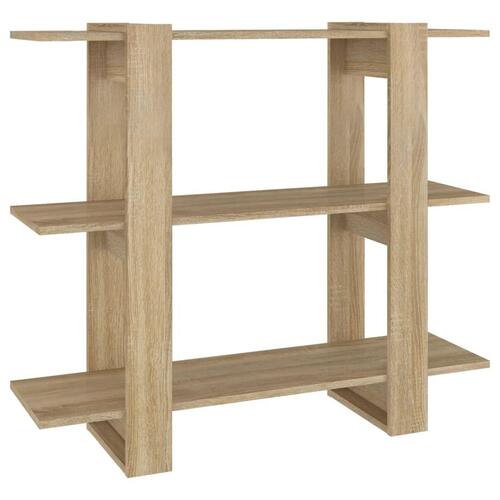 Bogreol/rumdeler 100x30x87 cm sonoma-eg