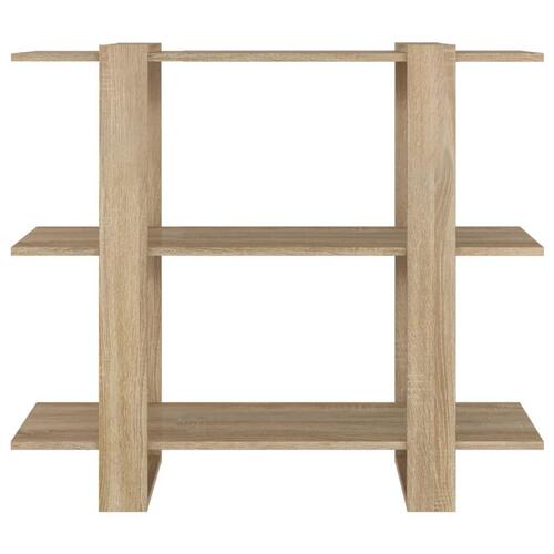 Bogreol/rumdeler 100x30x87 cm sonoma-eg