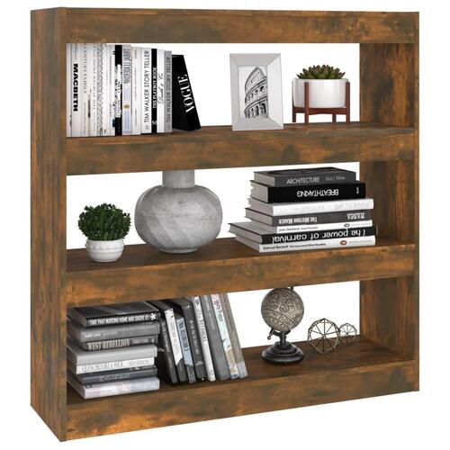 Bogreol/rumdeler 100x30x103 cm sonoma-eg