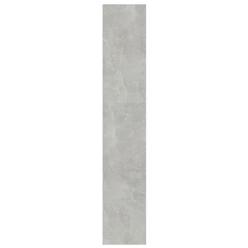 Bogreol/rumdeler 100x30x166 cm betongrå