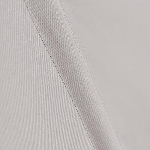 Sammenklappelig sidemarkise til altan cremefarvet 140 x 140 cm