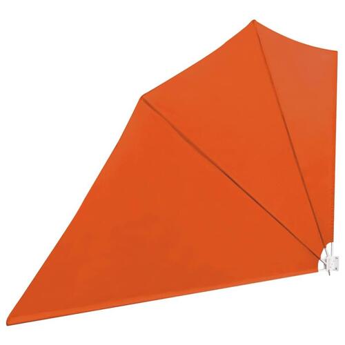 Sammenklappelig sidemarkise til altan terracotta 160 x 240 cm