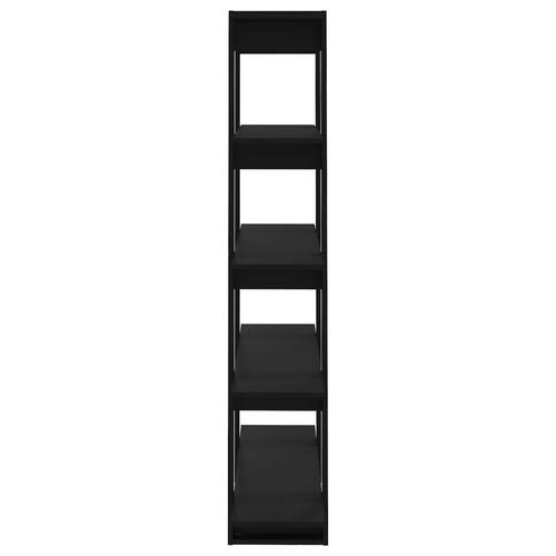 Bogreol/rumdeler 100x30x160 cm sort