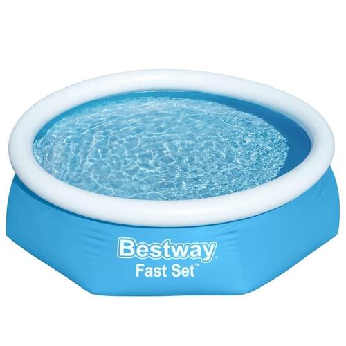 oppustelig swimmingpool Fast Set 244x66 cm rund 57265