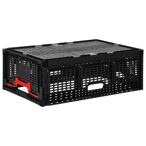 Foldekasse 60x40x22 cm 46 l sort