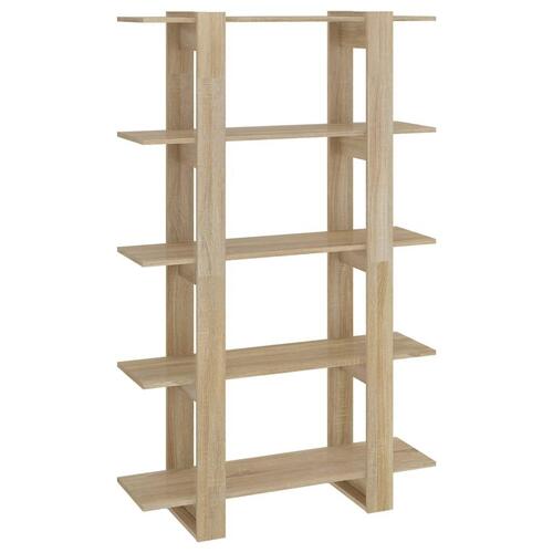 Bogreol/rumdeler 100x30x160 cm sonoma-eg