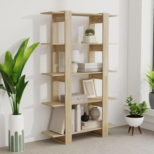 Bogreol/rumdeler 100x30x160 cm sonoma-eg