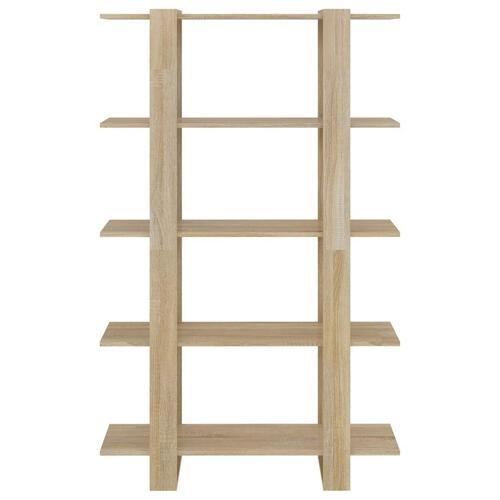 Bogreol/rumdeler 100x30x160 cm sonoma-eg