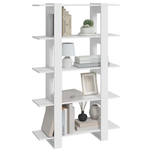Bogreol/rumdeler 100x30x160 cm hvid