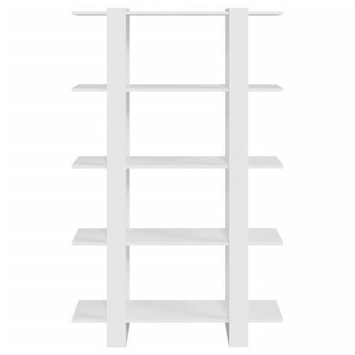 Bogreol/rumdeler 100x30x160 cm hvid