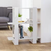 Bogskab/rumdeler 80x30x87 cm hvid