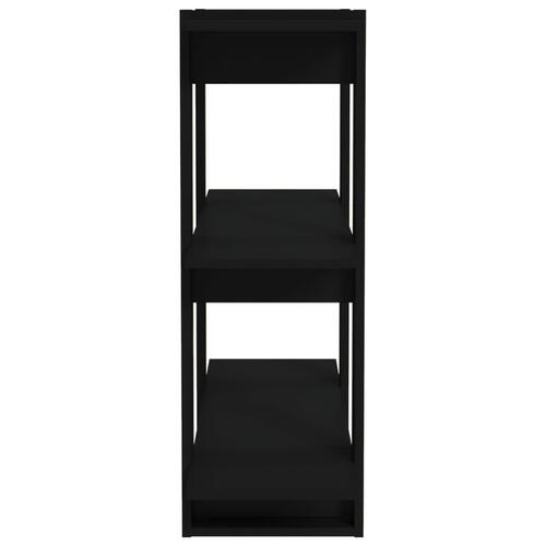 Bogreol/rumdeler 80x30x87 cm sort